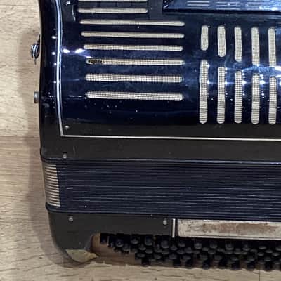 Acmette Accordion Vintage 1960s Black Acmette Accordion 41 keys 1960 - BLACK - #19619 image 12