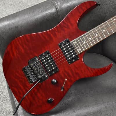 Ibanez RG 320 QS - 2000 Red Wave gloss with Floyd Rose image 14