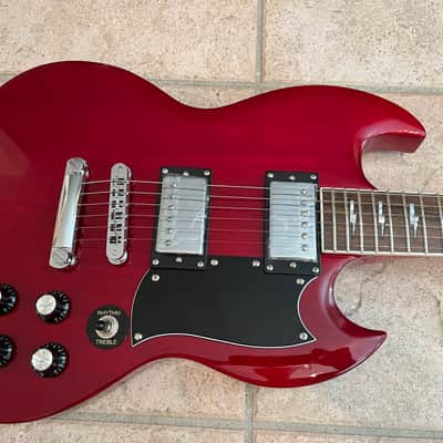 NEW IN BOX Firefly SG Angus Young AC DC Signature SG Custom Tribute Lightning Inlays FFLGS image 2