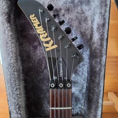 2008 Kramer Vanguard Flying V FR-440S Black w/OHSC image 15