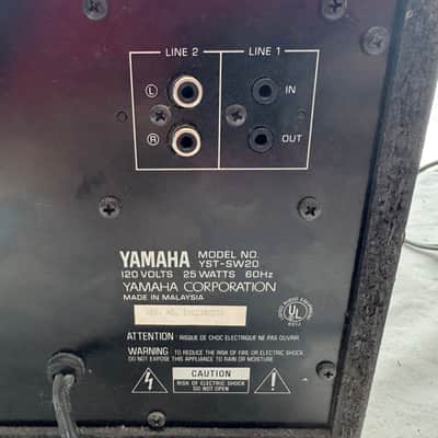 Yamaha YST-SW20 Active Servo Processing Subwoofer System ~ Tested Working image 6