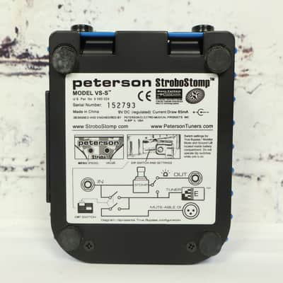Peterson StroboStomp (VS-S) Pedal Tuner (Used in Original Packaging) image 5