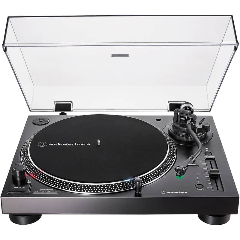 Audio-Technica AT-LP120XUSB Direct-Drive Professional Record Player (USB & Analog) - Regular Black