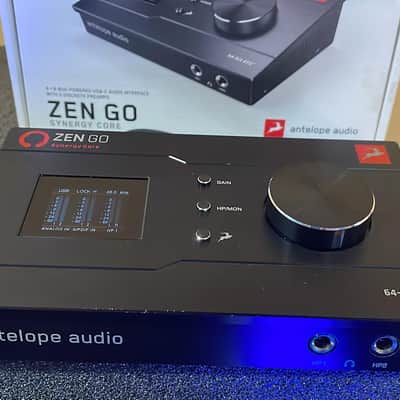 Antelope Audio Zen Go Synergy Core USB Type-C Audio Interface 2021 - Present - Black image 3