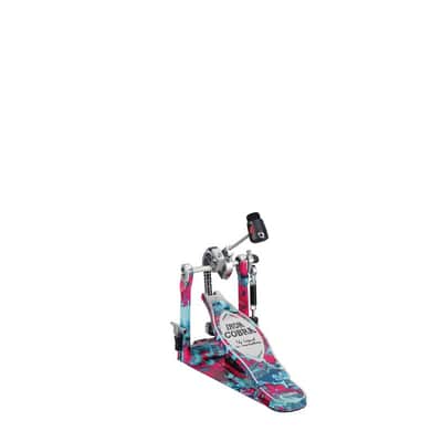 Tama HP900RMCS 50th Limited Iron Cobra Rolling Glide Single Pedal - Marble Coral Swirl image 16