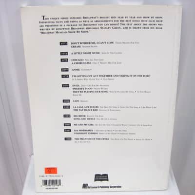 Broadway Musicals 1972-1988 Show by Show EZ Play Today 321 Sheet Music Song Book image 2