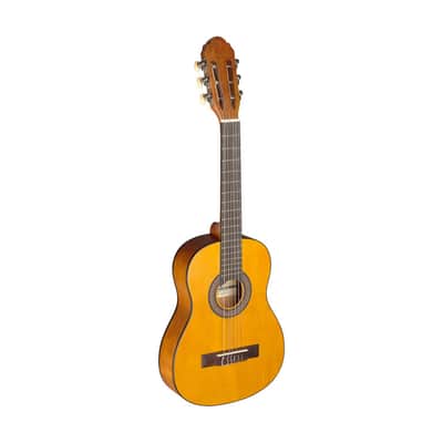 STAGG 1/4 Natural-coloured Classical Guitar With Linden Top image 3