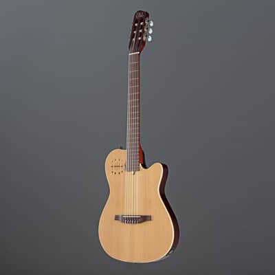 Godin MultiAc Nylon Encore Acoustic Guitar, Natural - 4/4 classical guitar image 9