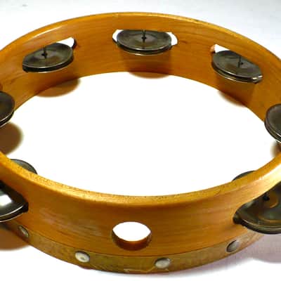 Ludwig 8" Wooden Tambourine / 1960's Vintage / Please Read! image 10