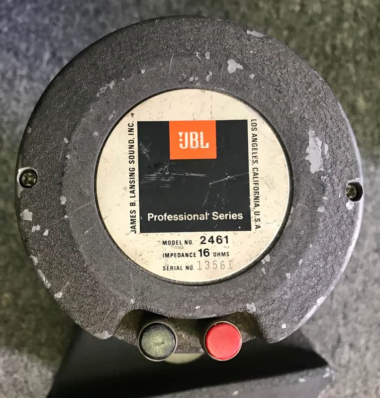 JBL 2461 HF Compression Driver 16 Ohm Original JBL image 1