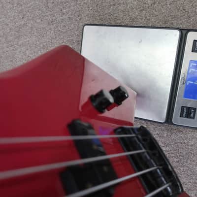 Vintage 1980s BC Rich B.C. Rich Warlock Bass NJ Series Candy Apple Metallic Purple Pink Fade Clean Solid Sound Of Thunder Metal Rock 2 PUs image 17