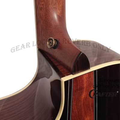 50th Anniversary Crafter SungEum G-50th ce VVS vintage voicing torrefied spruce & rosewood guitar image 8