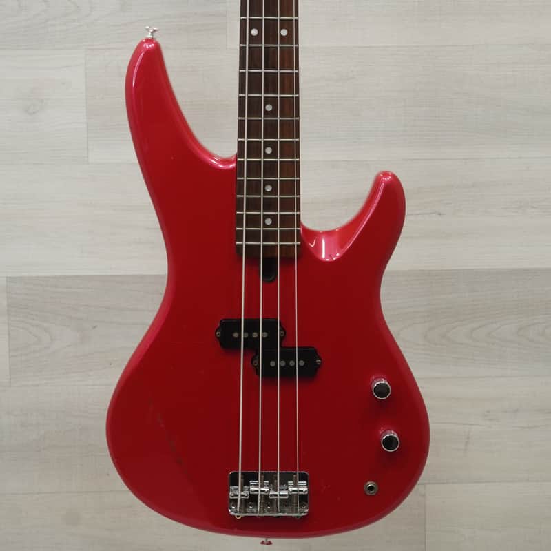 Used Yamaha RBX250 Bass Guitar Red image 1
