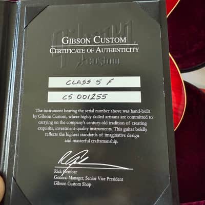 Gibson Les Paul Class 5 Custom Shop 2010 - Sierra Burst LEFT image 8
