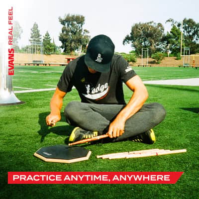 Evans RF12D RealFeel 2-Sided Practice Pad - 12" image 2