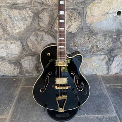 Stagg Custom Semi-Acoustic Guitar – ES-175 Style (Gold Hardware & Block Inlays) image 2
