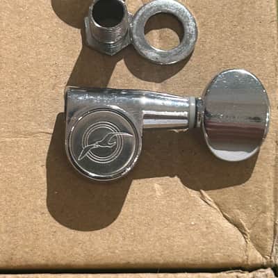 Seagull Guitar Tuners Set of 6 - Chrome - Heads, Machines, Tuner image 2