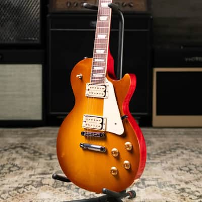 Gibson Les Paul Studio Double Trouble Electric Guitar - Dirty Lemon Burst/Cherry Back with Gig Bag image 11