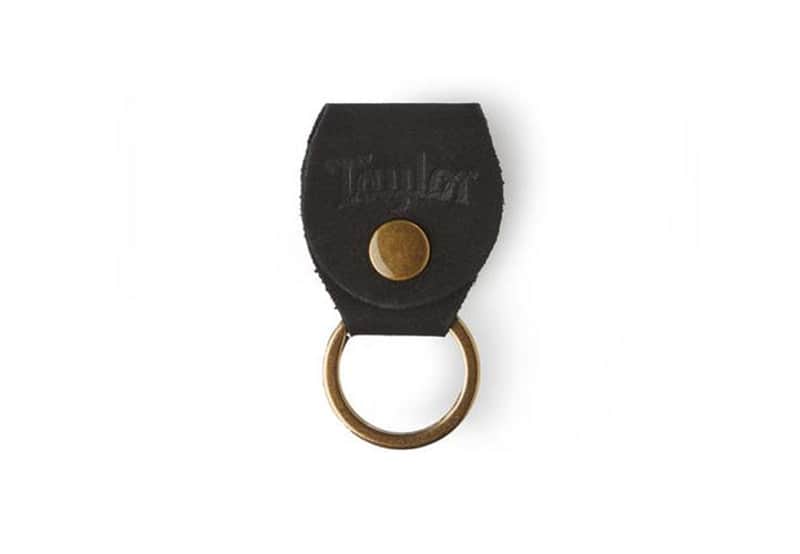 Taylor Key Ring w/ Pick Holder - Black Nubuck image 1