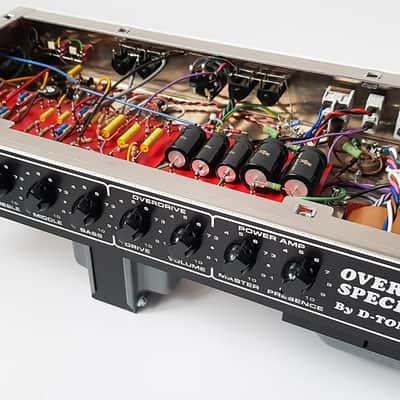 D-Tone Amps Overdrive Specialist 100/50w head - Black image 8