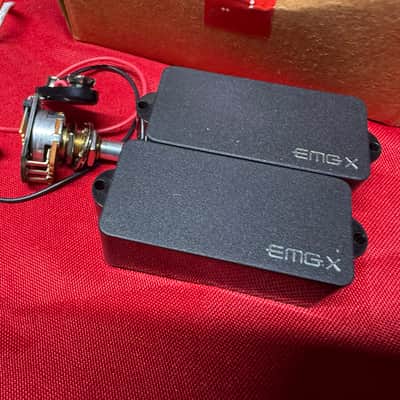 EMG PX-B X-Series Active P Bass Set - Black image 2
