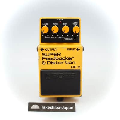 Boss DF-2 Super Feedbacker and Distortion 1985 Made In Japan Guitar Effect Pedal 544600 image 1