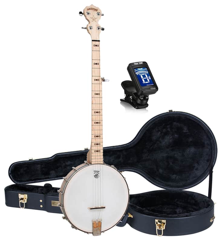 Deering Goodtime Left-Handed Openback Open 5-String Banjo Natural Blonde Maple Clawhammer Old Time image 1