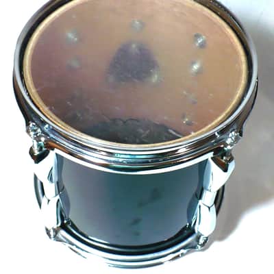 Pearl Export Series 8" and 10" Toms / Long Lug with Double Tom Stand / Black / 1990's image 17