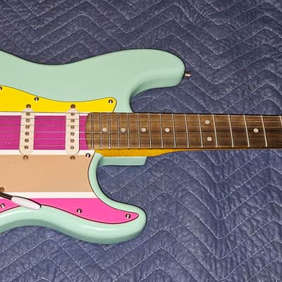 Partscaster Stratocaster Style 2023 - Surf Green image 2