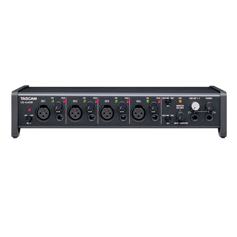 TASCAM US-4X4HR High Resolution USB Audio Interface image 2