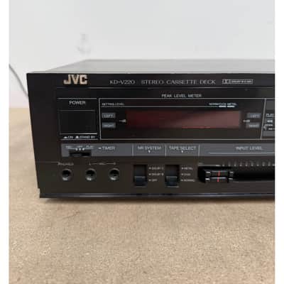JVC KD-V220 - Cassette Deck - Black - Spares or Repair image 3