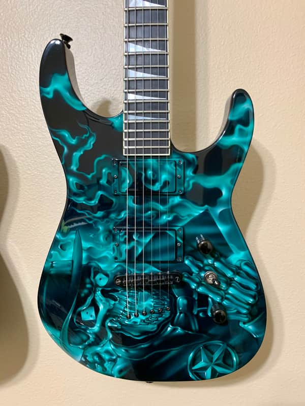 Jackson USA Custom Shop Soloist 2006 Mike Learn Color of Money image 1