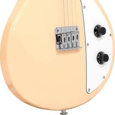 Gold Tone GME-4 4-String Solid Body Electric Mandolin, Cream image 1