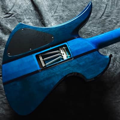 B.C. Rich Mockingbird ST 2013 - Trans Blue - VERY GOOD condition image 13
