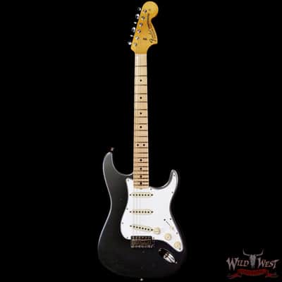 Fender Custom Shop Limited Edition 1968 Stratocaster Maple Neck Journeyman Relic Aged Charcoal Frost Metallic 7.95 lbs image 3