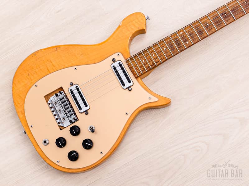 1961 Rickenbacker 450 Combo Vintage Electric Guitar Mapleglo w/ Toaster Top Pickups, Case image 1
