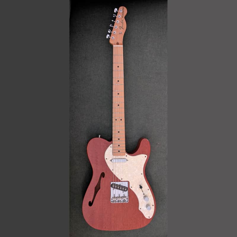2003 Fender Classic Series '69 Telecaster Thinline – MIM - Lollar Tele Special T Pickup Upgrade – Tweed Case image 1