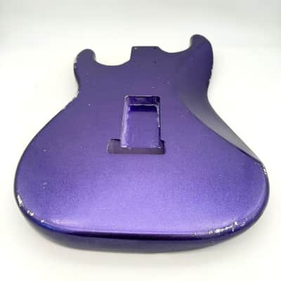 MJT Stratocaster Body Alder Crown Royal Relic Nitro Light mjt6697 image 9