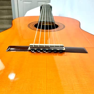 Hermanos Conde (1990) Media Luna Blanca Classical / Flamenco Guitar – Madrid, Spain Media Luna 1990 - Gloss lacquer image 20