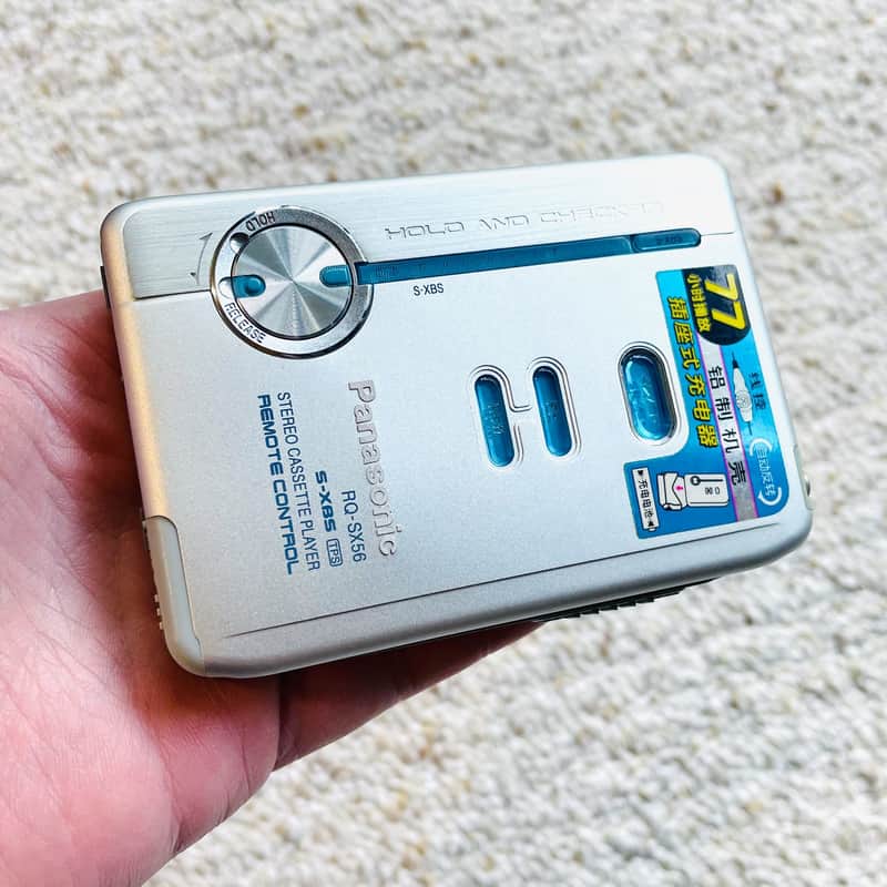 PANASONIC RQ SX56 Walkman Cassette Player, EX Silver ! Working ! image 1