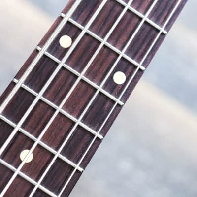 Lakland Skyline Series 55-01 Deluxe Spalted Maple Natural 5-String Electric Bass image 10