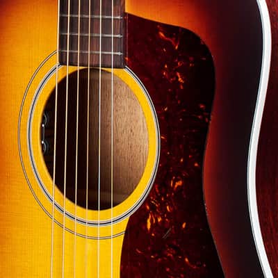 Guild D-40E ATB - All Solid, Sitka Spruce/Mahogany - Made in the USA - Antique Burst image 4