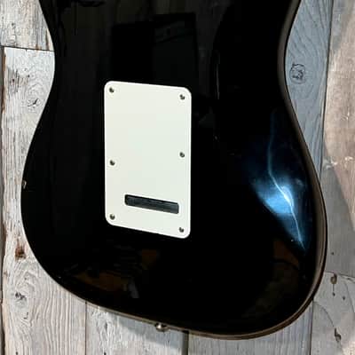 Nice 2003 Fender Stratocaster Gloss Black Rosewood Fretboard, Fresh Pro Setup and New Fender Gig Bag ! image 8