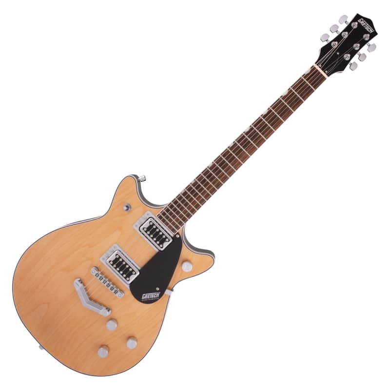 Gretsch G5222 Electromatic Double Jet BT Electric Guitar, Laurel Fingerboard, Aged Natural image 1