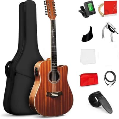 Epiphone 1993 PR-350-12 12-String Acoustic Guitar VINTAGE | Reverb