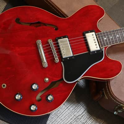 2014 Gibson Warren Haynes '61 ES-335 Semi-Hollow Electric Guitar Faded Cherry + COA OHSC image 3