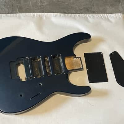 1990's Japan Jackson JDR-94 Concept Dinky Blue Guitar Body Floyd Ready image 1