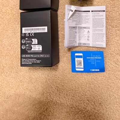 Boss SD-1 Super OverDrive - Relatively rare made in Malaysia - Only opened for pictures - Mint image 9
