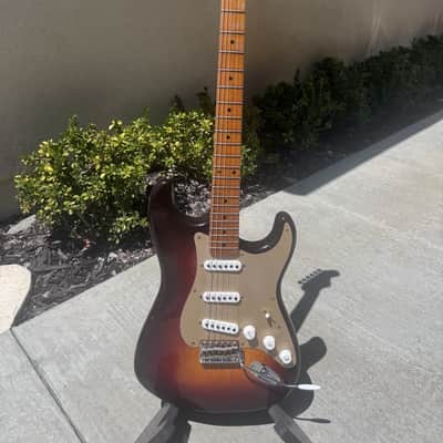 Fender Custom Shop Limited-edition 1954 Roasted Stratocaster Journeyman Relic 2025 - Wide-fade Chocolate 2-color Sunburst image 6