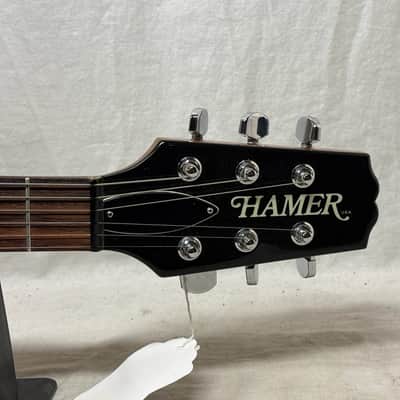 Hamer USA Studio Custom P90 Guitar with Case 1995 - Gold Top goldtop image 7